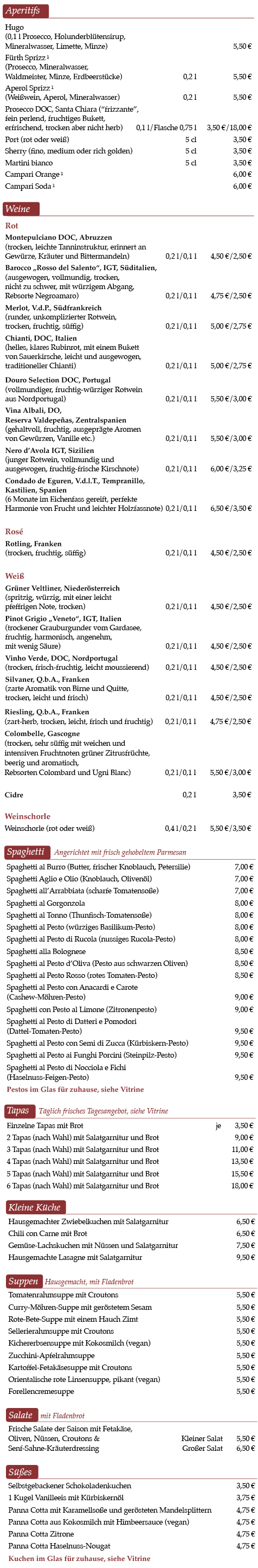 aperitifweinspeisen